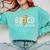 ABCD Back In Class First Day Back To School Teacher Student Comfort Colors Sweatshirt Chalky Mint ABCD Back In Class First Day Back To School Teacher Student Comfort Colors Sweatshirt Chalky Mint