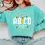 ABCD The Teacher Tour Last Day Of School Rockin' Teacher Comfort Colors Sweatshirt Chalky Mint