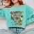 ABCs Learning Kindergarten Teacher Christmas Lights Alphabet For Men Women Kids Comfort Colors Sweatshirt Chalky Mint ABCs Learning Kindergarten Teacher Christmas Lights Alphabet For Men Women Kids Comfort Colors Sweatshirt Chalky Mint
