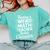 Algebra Lover Having A Weird Math Teacher Builds Character Comfort Colors Sweatshirt Chalky Mint