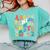 Alphabet Hi Back To School ABC Pre K Kindergarten Teacher Comfort Colors Sweatshirt Chalky Mint Alphabet Hi Back To School ABC Pre K Kindergarten Teacher Comfort Colors Sweatshirt Chalky Mint