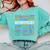 Anthropology Words Anthropologist Teacher Comfort Colors Sweatshirt Chalky Mint