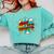 Art Is My Superpower Comic Artist Art Teacher Superhero Comfort Colors Sweatshirt Chalky Mint