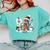 Artist Gingerbread Painter Art Teacher Student Christmas Comfort Colors Sweatshirt Chalky Mint Artist Gingerbread Painter Art Teacher Student Christmas Comfort Colors Sweatshirt Chalky Mint