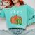 I Ate Some Pumpkin Pi Pie Math Teacher Halloween For Men Women Kids Comfort Colors Sweatshirt Chalky Mint