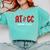 ATGC Teacher Student Biology Comfort Colors Sweatshirt Chalky Mint
