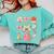 Back To School Coquette Teacher Women Girl Kindergarten PreK Comfort Colors Sweatshirt Chalky Mint Back To School Coquette Teacher Women Girl Kindergarten PreK Comfort Colors Sweatshirt Chalky Mint