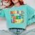 Back To School Hooray It's Art Day Art Teacher Artist Comfort Colors Sweatshirt Chalky Mint