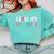 Back To School I Love My Students Teachers Women Boys Girls Comfort Colors Sweatshirt Chalky Mint