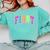 Back To School Neon Checkered First Grade Colorful Teacher Comfort Colors Sweatshirt Chalky Mint Back To School Neon Checkered First Grade Colorful Teacher Comfort Colors Sweatshirt Chalky Mint