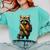 Back To School Raccoon Teachers Student Kids Comfort Colors Sweatshirt Chalky Mint