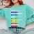 Back To School Teacher We Are Like A Box Of Crayons Comfort Colors Sweatshirt Chalky Mint Back To School Teacher We Are Like A Box Of Crayons Comfort Colors Sweatshirt Chalky Mint