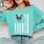 Best Boston Terrier Dog Mom Ever USA Flag For Men Women Kids Comfort Colors Sweatshirt Chalky Mint