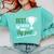Best Teacher By Par Golf Golfer Comfort Colors Sweatshirt Chalky Mint