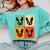 Bostie Dog Lover Boston Terrier With Sunglasses For Men Women Girls Kids Comfort Colors Sweatshirt Chalky Mint