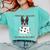 Boston Terrier American Gentleman Personal Stalker Dog Lover Comfort Colors Sweatshirt Chalky Mint