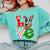 Boston Terrier Christmas Tree Lights Santa Dog Xmas For Men Women Kids Comfort Colors Sweatshirt Chalky Mint