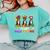 Boston Terrier Dog Halloween Christmas Hallothanksmas Men Women Kids Comfort Colors Sweatshirt Chalky Mint