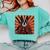 Boston Terrier Dog Japanese Art Samurai Ukiyo-e Comfort Colors Sweatshirt Chalky Mint