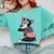 Boston Terrier Dog Merica 4th Of July Usa American Flag Men Comfort Colors Sweatshirt Chalky Mint