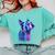 Boston Terrier Dog For a Boston Terrier Mom Comfort Colors Sweatshirt Chalky Mint
