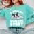 Boston Terrier Dog Official Sleeping Shirt Men Women Kids Comfort Colors Sweatshirt Chalky Mint