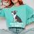 Boston Terrier Dog Owner Grandma Comfort Colors Sweatshirt Chalky Mint