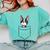 Boston Terrier Dog In The Pocket Boston Terrier For Men Women Girls Kids Comfort Colors Sweatshirt Chalky Mint