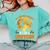 My Boston Terrier Dog Rides Shotgun Witch Halloween Men Women Comfort Colors Sweatshirt Chalky Mint