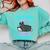 Boston Terrier This Girl Runs On Jesus And Boston Terriers Comfort Colors Sweatshirt Chalky Mint