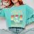 Boston Terrier Grandpa Dog Lover Father's Day Premium Comfort Colors Sweatshirt Chalky Mint