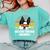 Boston Terrier Grandpa Dog Owner Boston Terrier Comfort Colors Sweatshirt Chalky Mint