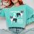 Boston Terrier Humor Bostie Dog Lover For Men Women Kids Comfort Colors Sweatshirt Chalky Mint