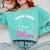 Boston Terrier Mom Comfort Colors Sweatshirt Chalky Mint