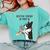 Boston Terrier Mom Dogs Mum Woman Comfort Colors Sweatshirt Chalky Mint