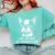 Boston Terrier Nope Not Today Not Tomorrow Either Sarcastic Comfort Colors Sweatshirt Chalky Mint