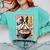 Boston Terrier Ramen Noodles Japanese Art Retro Ocean Waves Comfort Colors Sweatshirt Chalky Mint