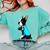 Boston Terrier Tattoos I Love Mom Comfort Colors Sweatshirt Chalky Mint