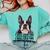Boston Terrier Will Find And Lick You Bostie Mom Comfort Colors Sweatshirt Chalky Mint