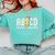 Boys Girls Teachers ABCD Rock Graphic Back To School Class Comfort Colors Sweatshirt Chalky Mint