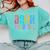 Bruh We Back Teachers Retro Back To School Boys Girls Kids Comfort Colors Sweatshirt Chalky Mint Bruh We Back Teachers Retro Back To School Boys Girls Kids Comfort Colors Sweatshirt Chalky Mint