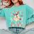 You Can't Scare Me Im A 2nd-Grade Boo Crew Teacher Halloween Comfort Colors Sweatshirt Chalky Mint