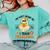 You Can't Scare Me I Teach Preschool Teacher Halloween Ghost Men Women Comfort Colors Sweatshirt Chalky Mint