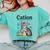 Cation Shirt Cat Science Chemistry Teacher Chemist Pun Comfort Colors Sweatshirt Chalky Mint