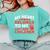 Childcare My Heart Belongs To Children Daycare Teacher Men Women Comfort Colors Sweatshirt Chalky Mint