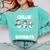 Chillin' With My Preschool Snowmies Teacher Christmas Men Women Kids Comfort Colors Sweatshirt Chalky Mint Chillin' With My Preschool Snowmies Teacher Christmas Men Women Kids Comfort Colors Sweatshirt Chalky Mint