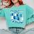 Choose To Include Inclusion Matters Autism Awareness Teacher Comfort Colors Sweatshirt Chalky Mint