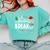 Is It Christmas Break Yet Teacher Xmas Light Santa Hat Comfort Colors Sweatshirt Chalky Mint Is It Christmas Break Yet Teacher Xmas Light Santa Hat Comfort Colors Sweatshirt Chalky Mint