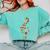 Christmas Musical Note Music Lover Teacher Sing Carols Jesus Comfort Colors Sweatshirt Chalky Mint