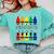 Colorful Crayon Kindergarten Team Tee For Teachers Students Men Women Kids Comfort Colors Sweatshirt Chalky Mint Colorful Crayon Kindergarten Team Tee For Teachers Students Men Women Kids Comfort Colors Sweatshirt Chalky Mint